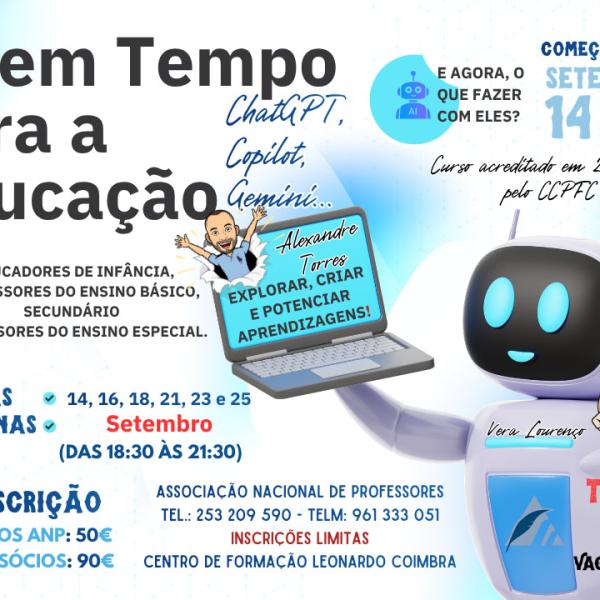 IA em tempo para a Educação: ChatGPT, Copilot, Gemini...